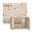 ProMix Nutrition Protein Puff Bars - Syntymäpäiväkakku - Marshmallow Crispy Treat - Great Makeutus & Terve On The Go Välipala - Korkea proteiini & Low Calorie - Ilmainen Gluteenista, soijasta, & maissista - 12 Bars