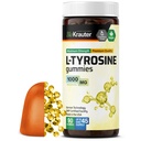 BIO KRAUTER L Tyrosine Supplement Gummies - 1000 mg Vahvuus - 90 Vegan Chews - Mieliala ja kognitiivinen tuki - L-tyrosine Gummies - Pektiini-Based Formula