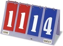 Tandem Sport 2 Digit Pisteet Keeper - Piste Flipper lentopallo, Koripallo, Baseball & Jalkapallo - Tabletop Easy Flip tulostaulu