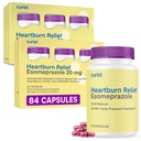 Curist Esomeprazole 20 mg kapselit Viivästynyt- Release 84 Lukumäärä - Acid Reflux Medicine for Heartburn Relief - Kaksi 42 kapselin pakkausta (84 yhteensä) - Acid Reflux Relief