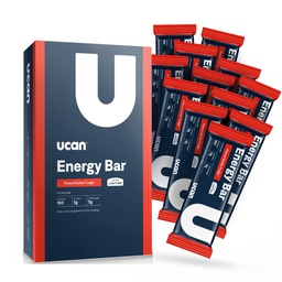 UCAN Energy Snack Bars, Maapähkinävoi Fudge, Kaikki luonnolliset, Matala sokeri, ei-GMO, Gluteeniton, Keto-Friendly (12 Pack, 1.4 Ounces)