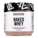 NAKED Chocolate Whey 1LB - Kaikki Natural Grass Fed Whey Protein Powder, Organic Cacao, ja Coconut Sugar - Ei GMO, Ei soijaa, ja Gluteeniton, Aid kasvu ja Recovery - 12 Servings