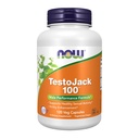 Now Foods Supplements, TestoJackTM 100 LJ100®, voimakas vakioitu ote Tongkat Ali (Eurycoma longifolia), Tribulus ja ZMA®, 120 Veg kapselia