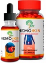 HEMOKIN- kapselit & SPF HEMOKIN- tippa Sangre de Drago - peräpukamien, fissure & waund Relief - kapselien kanssa vähentää kutinaa, turvotusta, kipua Ruoansulatuselimistön ja paranemisen tuki ... 60 korkkia + 2 oz
