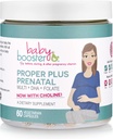 Baby Booster Proper Plus Prenatal vitamiineja Vegaani DHA + Metyylifolaatti + koliini + moni (60 kapselia) Suuri raskaus, aamusairaus ja imetys
