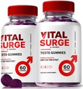 (2 pakkaus) Vital Surge Testo Gummies 