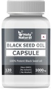 Black Seed Oil Softgel Kapseli 500 mg (120 Softgel) Premium Quality Cold Pressed Nigella Sativa Siemenet Öljy I 2 kuukautta Täydennys I Rikas Thymokinoni, E-vitamiini ja Omega 3 6 9