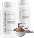 50+ Balance Premium Supplement, PMS Relief. Naisten tasapaino PMS:n tai vaihdevuosien aikana. Mielialatuki & Relief. 60 kapselia (2-pakkaus)