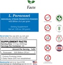 Lactobacillus Paracasei Probiootti Powder 400 Billion cfu's . Made in USA ... Ei lisäaineita... Suoraan valmistajalta... Ei kolmannen osapuolen varastointia...