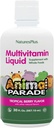 NaturesPlus Animal Parade Lähteenä Elämän Lapsen nestemäinen monivitamiini - Trooppinen Berry Flavor - 30 fl oz - Koko ravintolisä - Kasvisruokaa, Gluteeniton - 60 tarjoilua