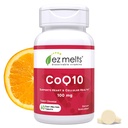 EZ Sulat Selvitettävä CoQ10 Supplement 100 mg, sokeriton, 2-kuukautinen tarjonta - 1 pakkaus