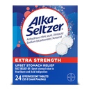 Alka-Seltzer Extra Strength - 24 tablettia, 3 tabletin pakkaus