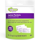 EZY Dose Saline Nasal Rönse Packets, henkilökohtaisesti kääritty Sinus Refill Packets, Nasal Relief, 100 kreivi, Valmistettu Yhdysvalloissa