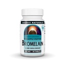 Source Naturals Bromelain, 2000 GDU/GRAM, Ananas Enzyme, 500 MG - 60 tablettia