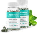 Body Deodorizing Supplement, Body Deodorant Supplement, klorofylli Deodorizing Capsules, 90 kapselia (2)