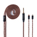 YINYOO kuulokkeen korvaaminen Kaapeli 16 Cores Single Crystal Kupari Kaapeli kuuloke Kaapeli kz zst zs10-pro zsn-pro-x edx-pro zs10-pro-x dqs cca CRA c10 c12(2pins, 3.5mm Jack)