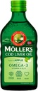 Moller's Fish Oil Norwegian Natural Flavour - Ravintolisä, 8.45 fl oz (Sitruuna, omena, hedelmä, luonnon maku) (250 ml, Makuton (Luonnonmukainen))