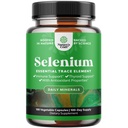 Hiivaton Selenium 200mcg kapselit - Korkea Potency Selenium täydennysosa vastustuskyky antioksidantti ja Kilpirauhasen tuki Essential Trace Mineral - Vegaani non-GMO Gluteeniton & Made in the US - 100