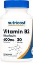 Nutricost B2-vitamiini Riboflaviinikapselit