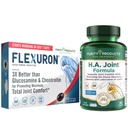 Puhtaus Tuotteet Flexuroni Joint Formula + H.A. Joint Flexuroni (Krilliöljy, matalamolekyylipainoinen hyaluronihappo, astaksantiini) - HA Joint (BioCell Collagen, Boswellia Serrata, Quercetin, H.A. + More)