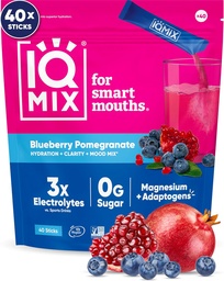 IQMIX Hydration Elektrolyyttijauhe ... 4-in-1 Formula Hydraation, mielen kirkkauden, mielialan ja Recovery...