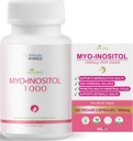 BIOLABS PRO Myo-Inositoli Supplement 1000mg ...Luonnollinen ruokavalio tuki solulle terveys & hyvinvointi, Premium ei-GMO, gluteeniton, Kosher Certified, Paraben-vapaa - (120 Caps - 2-Kuukauden tarjonta)