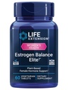 Life Extension Estrogeenitasapaino Elite, Menopause Support Supplement, Hormonitasapaino, kuumat Flashs, Yöhiet, emättimen kuivuus, Gluteeniton, ei-GMO, kasvissyöjä, 60 tablettia.