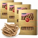 4 laatikot American Wisconsin Ginseng - pieni pitkä juuri - Premium laatu Panax Ginseng. Tehostaa kehon immuniteetti, energia miesten ja naisten (16oz)