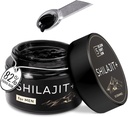 Shilajit Pure Himalayan Organic Shilajit Resin 50g - Maksimi päivittäinen annos 500 mg - Luonnollinen shilajit miehille, joilla on 85+ Trace Minerals & Fulvic Acid for Energy Support Immuno Support 50 grams