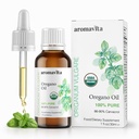 Essential Organic Oil of Oregano-100% Pure Laimentamaton Kreikan Oregano Oil Carvacrol - Yli 86%, ei-GMO, Extra Strength Oregano Oil Organic Liquid Drops, 1 FL.OZ/30ml