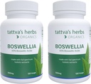 Tattvan yrtit Boswellia Serrata Supplement, Boswellia Extract Kapselit, Joint Support Supplement, CO2 Extract, Boswellia Complex Powder, 2-Pack, 240 Count, 500 mg - 25 vuotta Premium Service