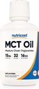 Nutricost MCT Oil - 16oz - Keto, Paleo, Ei-GMO