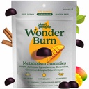 Plant People WonderBurn Metabolia & Cravings Control Gummies, Nollasokeri, ryppy mango maku (60 kreivi)