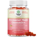 Vegaani prenataalinen Gummies naisille - Gummy prenatal vitamiineja naisille, joilla on rauta foolihappoa ja superhedelmät Blend - purut vitamiinit Gummy Formula (Pineapple Mango) 1 kuukausi