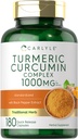 Carlyle Turmeeric Curcumin with Black Pepper 1000 mg ... 180 kapselia... Turmeeric Complex Supplement ...