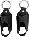 2kpl Astma-inhalaattori Holder Kannettava PU Nahka Travel Holder Secure Convenient Storage, Kevyt kantolaukku sopii useimmat inhalaattorit, suojaava kantolaite matkustaa