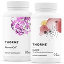 THORNE - Cellular Health Bundle - CoQ10 & NiaCel 400 - Tuki energia, solupuolustus ja terve ikääntyminen - 30-60 Tarjoilut