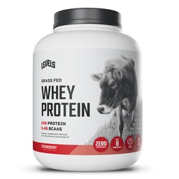 Tasot Grass Fed Whey Protein Powder, Ei keinotekoisia, 24G proteiinia, mansikka, 5LB