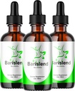 (3 pakkaus) Barislend Drops, Barislend Liquid, Official Barislend Liquid Drop Drop Formula, Barislend Drop Supplement Premium Liquid Supplement Support, 3 pulloa 3 kuukautta