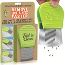 Fast 'n Clean - Lice Comb Rein keksi - Itsepuhdistuva Lice Comb