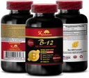 b12 metyylikobalamiinin kanssa - METHYLCOBALAMIN B-12 5000 - ikääntymistä estävät vitamiinit naisille, energialisät jauhe pilleri, energia vitamiineja yli 50, kestävyys kestävyys kestävyys - 1 pullo 60 Tabs