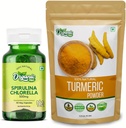 ORGAANINEN ZING Spirulina- kapselit- 30Cap & Turmeerinen jauhe- 115g