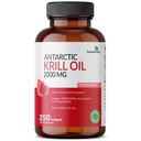 Futurebiotics Antarktis Krill Oil 2000mg kanssa Astaksantiini, Omega-3s EPA, DHA ja Fospholipids - 100% Pure Premium Krill Oil Heavy Metal Tested, Non GMO 250 Softgels