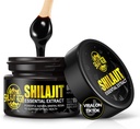 Boysae Organic Himalayan Shilajit Hartin, 600 mg Gold Grade Maksimaalinen Potenssi Natural Organic Shilajit Hartin miehille & naisille 85+ Trace Minerals & Fulvic Acid for Focus & Energy, Immuniteetti - 1,7 Ounce