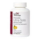 Bariatric Advantage - pureskeltava Ultra Solo ilman rautaa - Citrus - 90 tablettia - (pakkaus 1)