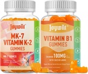 B1-vitamiini Gummies ja K2-vitamiini MK7 Gummies
