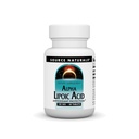 Source Naturals Alpha Lipoic Acid tukee terveellistä sokeriaineenvaihduntaa, maksan toiminta & energiantuotanto* -100 mg - 60 tablettia