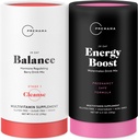 PREMAMA Prenatal Energy Boost & Hormoni Balance Drink Mix Bundle, Stim vapaa energia PMS, menopaussit, prenataali, 28 Palvelimet