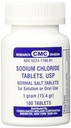 Natriumkloriditabletit 1 Gm, USP Normaalit tabletit - 100 tablettia