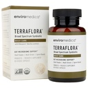 Terraflora Päivittäinen hoito synbiootti probiootteja ja prebiootteja naisille ja miehille 60 t, Maaperä, Kylpyhuone Stable, Allergen Friendly Spore Based Supplement Kapselit edistää Gut Health Enviromedica